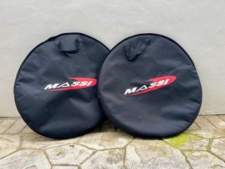 Ruedas Campagnolo Zonda C17 + Fundas + Zapatas