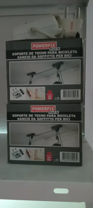 Soporte Techo Bicicleta Powerfix 20kg