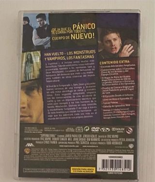 Sobrenatural: Segunda Temporada Completa DVD