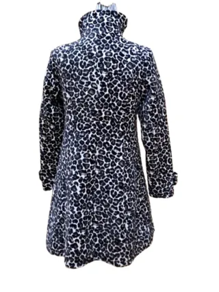 Abrigo pinup rockabilly de leopardo