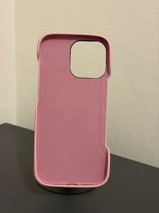 Cover iPhone 16 Pro Max Prada Rosa