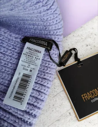 Berretto lana Fracomina donna viola