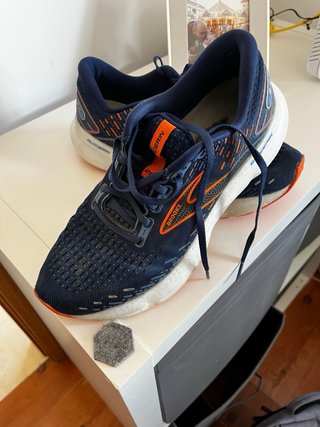 Zapatillas Brooks Glycerin 20 Azul Naranja 42.5