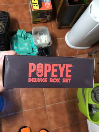 Popeye Deluxe Box Set nuevo.