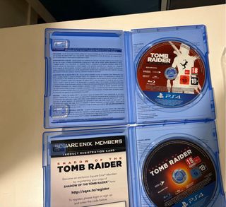 2 giochi Tomb Raider PlayStation 4