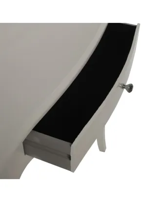 Oferta Mesa recibidor plateada brillante