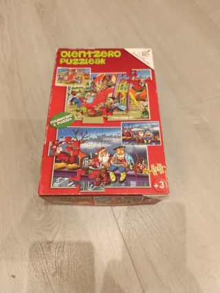 Puzzle Olentzero 2 puzzles +3 años