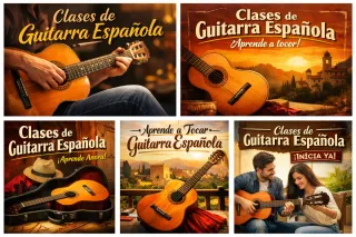 Clases guitarra española método práctico