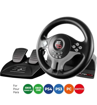 Volante Superdrive SV 250 con Pedales. Semi-nuevo