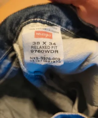 Jeans Wrangler Regular Fit W38