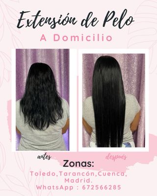 Extension de Cabello a Domicilio