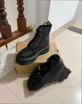 Botas Dr. Martens Sinclair Negras Cremallera