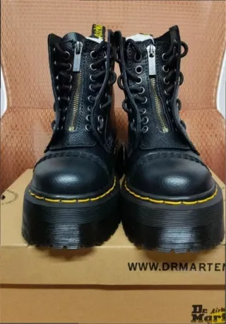 Botas Dr. Martens Sinclair Negras Cremallera