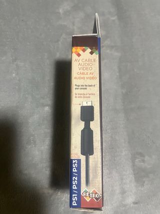 Cable AV para PS1/PS2/PS3 (1.8m)
