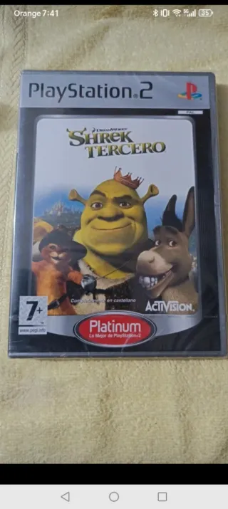 Shrek Tercero PS2 (Precintado)