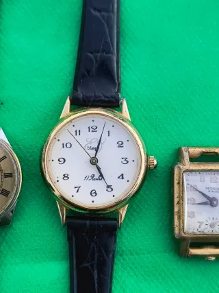 Lotto orologi vintage carica manuale donna