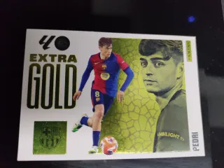 Cromo Pedri Extra Gold 25-26