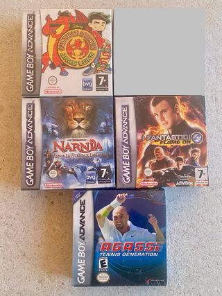 Lotto Giochi game boy advance nuovi (sealed)