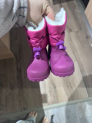 Botas de nieve/descanso para niña talla 21/22