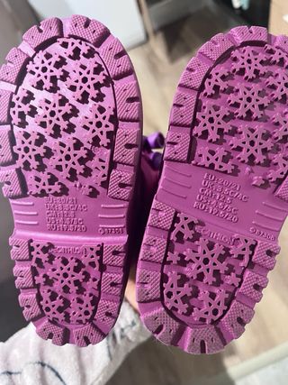 Botas de nieve/descanso para niña talla 21/22