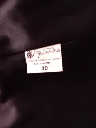 Vestido fiesta vintage terciopelo sin estrenar