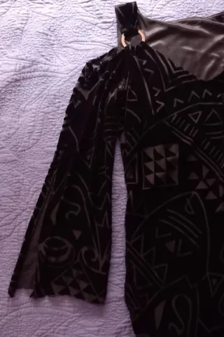 Vestido fiesta vintage terciopelo sin estrenar