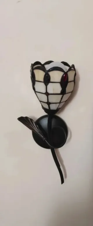 Lámpara de forja y aplique