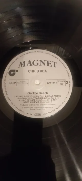 Vinile Chris Rea - On The Beach
