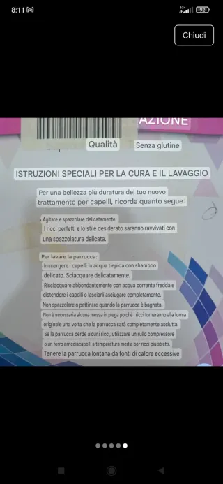 Capelli finti VAHPRIDE neri