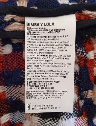 Giacca cappotto misto lana Bimba Y Lola taglia S