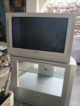 Televisor Panasonic Quintrix Gris/Blanco