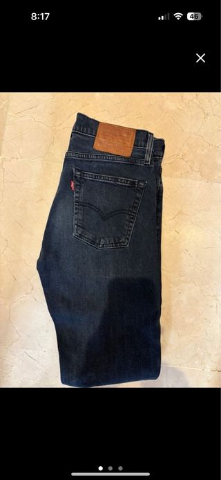 Lote 2 pantalones Levi's azules 510 talla 29-32