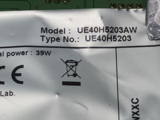 SAMSUNG UE40H5203AW, KIT TIRAS LED (ref,57)