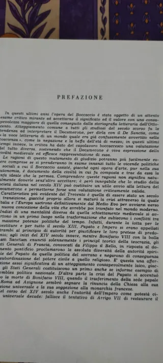 Il Decamerone. Volume 1. Edizione 1964