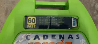 Cadenas para nieve 60 FAST, 155,165,175,185,195