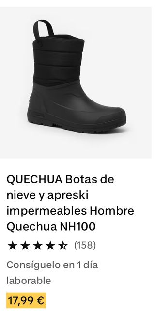 Botas Quechua Nieve Impermeables Niños