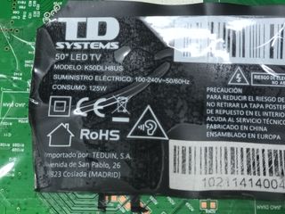 TD SYSTEMS K50DLH8US Kit Tiras LED (ref,97)