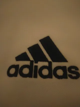 Sudadera Real Madrid Adidas Blanca Talla M