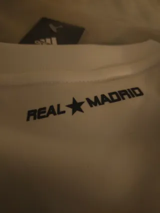 Sudadera Real Madrid Adidas Blanca Talla M
