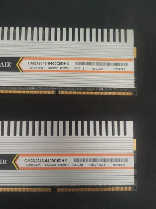 2x Corsair XMS2 DDR2 2GB 800MHz RAM