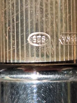 Penna sfera in argento