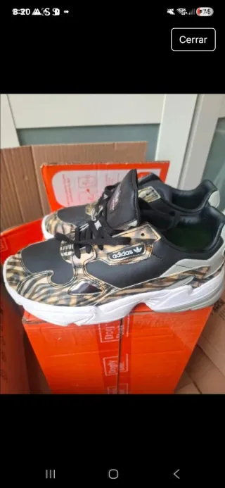 Zapatillas Adidas Falcon Animal Print