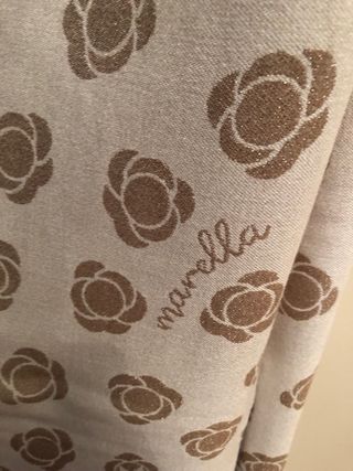 Foulard Marella Beige e Oro