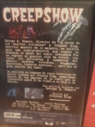 Lote 2 Películas Terror DVD Creepshow
