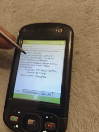 HTC P3600 (Trinity) – Windows Mobile 5.0