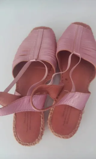 Sandalias Naguisa Talla 41 Rosas