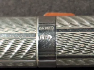 Penna stilografica in argento