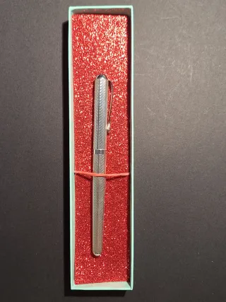 Penna stilografica in argento