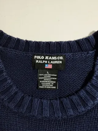 Jersey Polo Ralph Lauren Azul