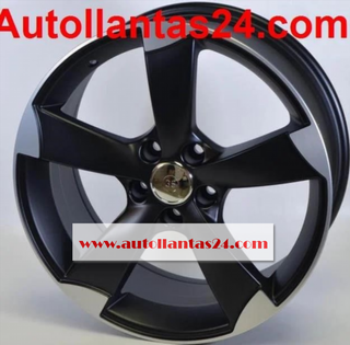 Juego 4 llantas para Audi Italia black 18